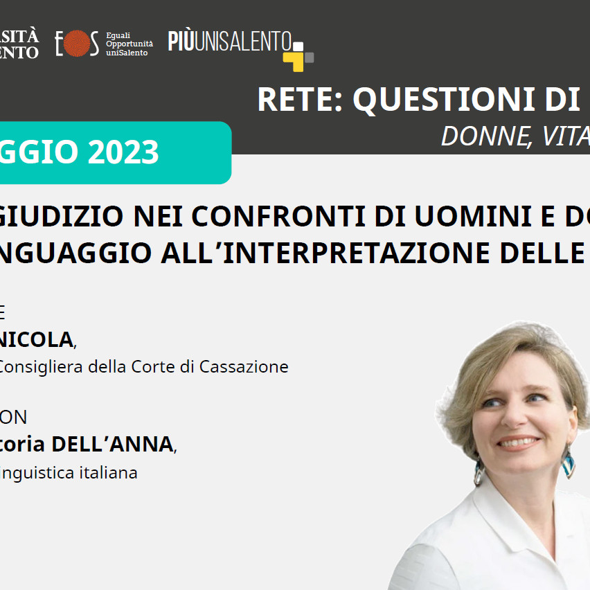 Il pregiudizio nei confronti di uomini e donne: dal linguaggio all’interpretazione delle leggi